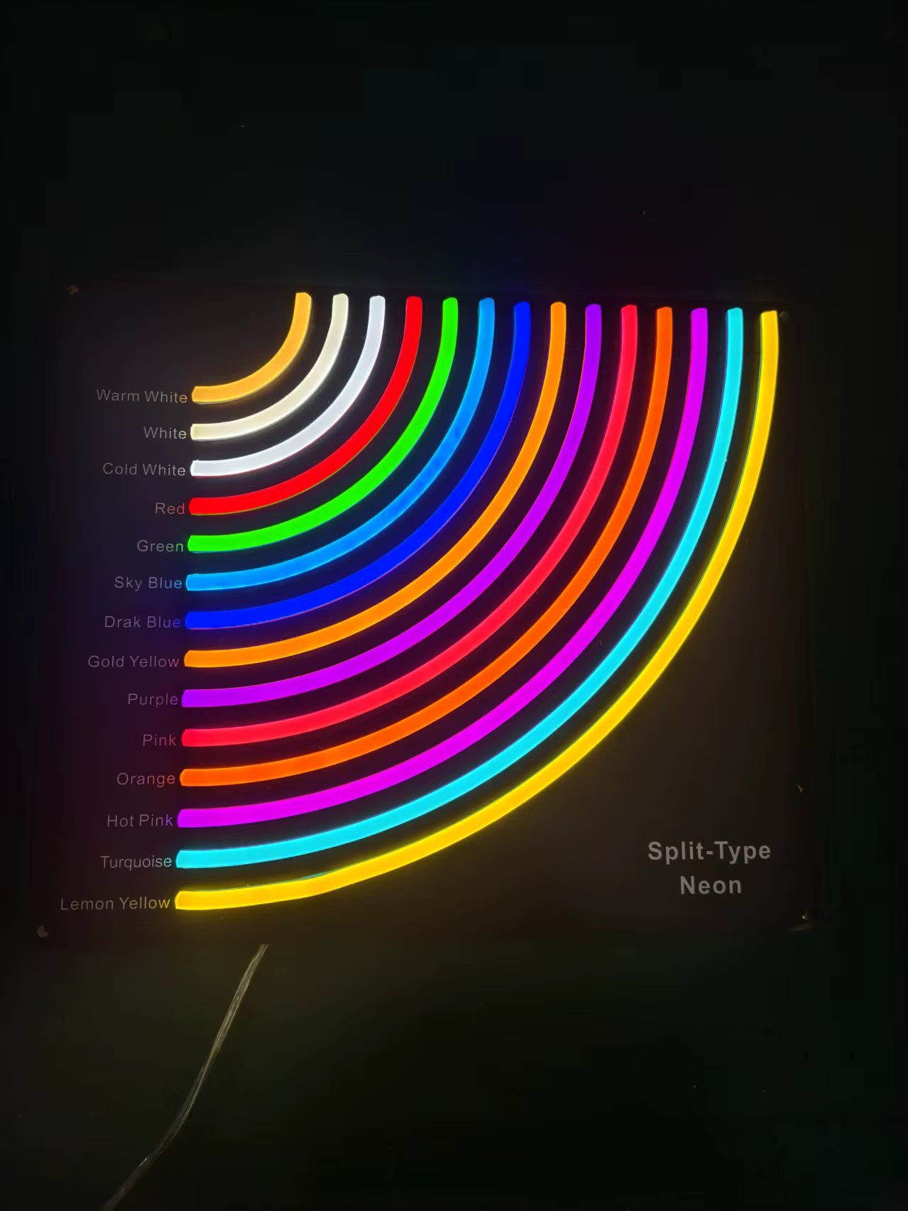AK-47 LED sign