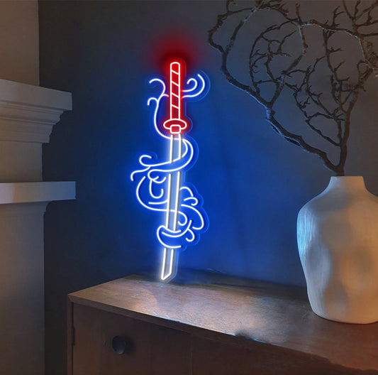 Katana LED sign